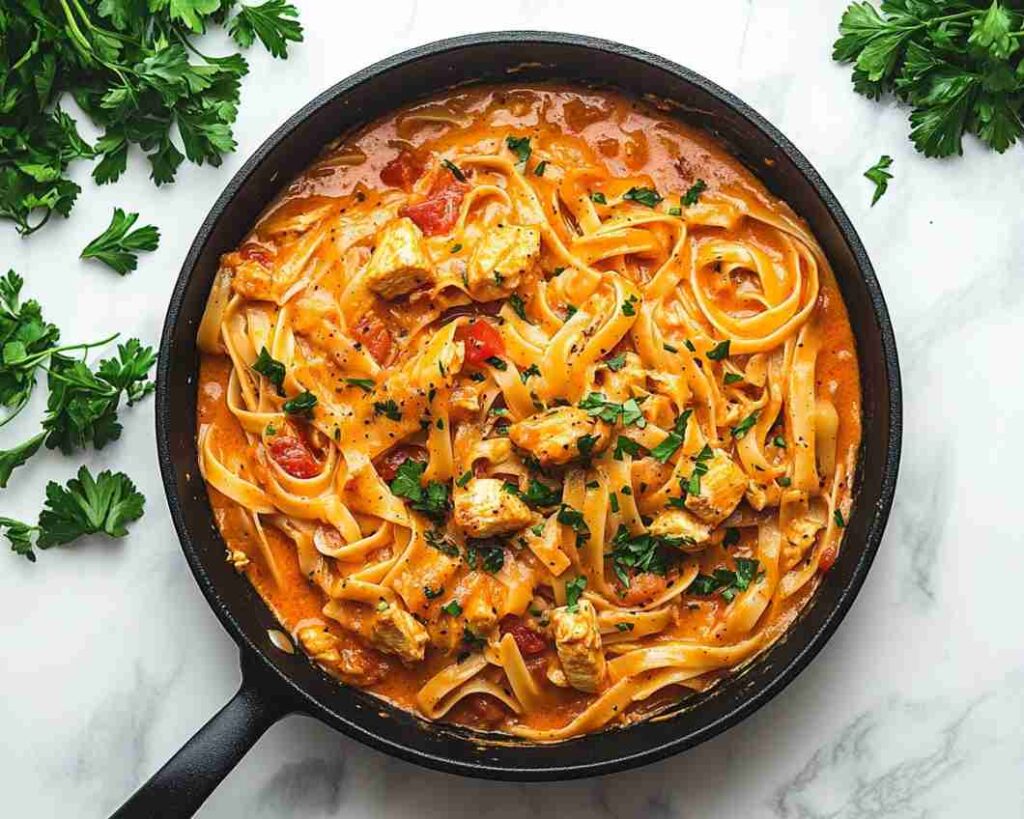 One Pot Cajun Chicken Pasta