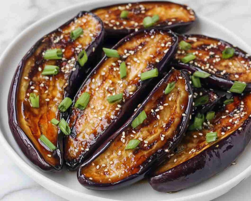 Savory Miso Glazed Eggplant Recipe