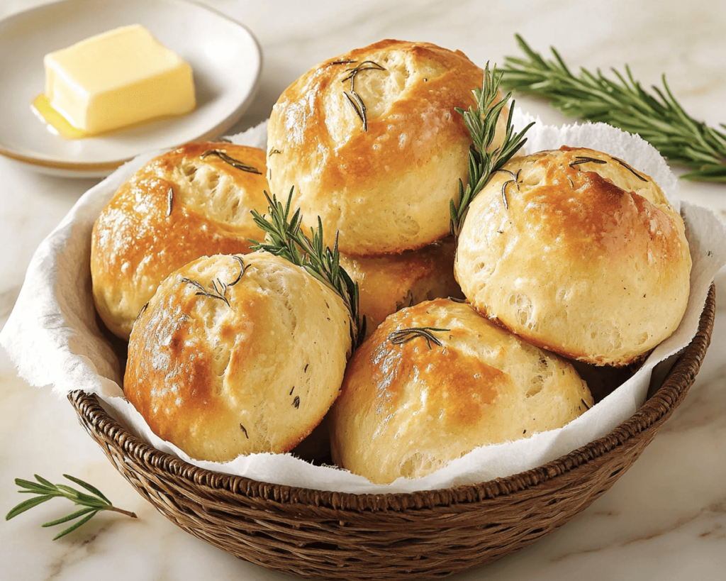 Herb-Infused Dinner Rolls