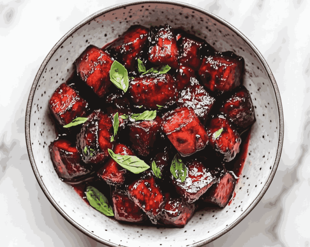 Balsamic Glazed Roasted Beets