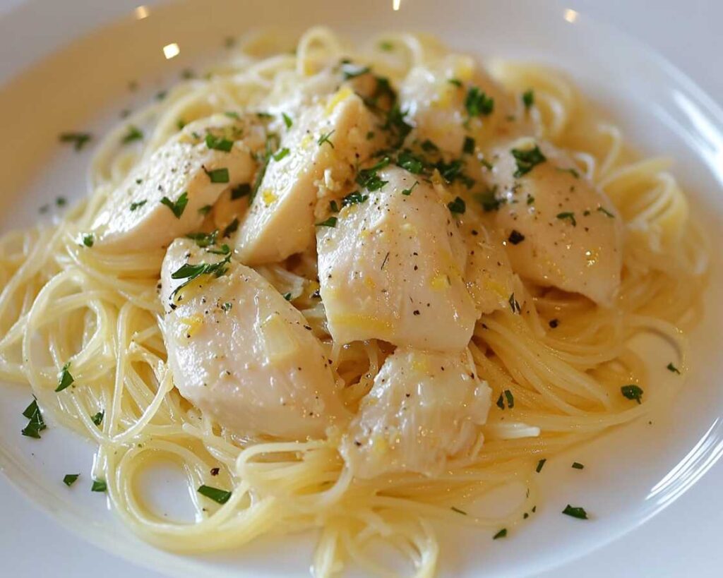 Chicken Scampi Pasta Recipe