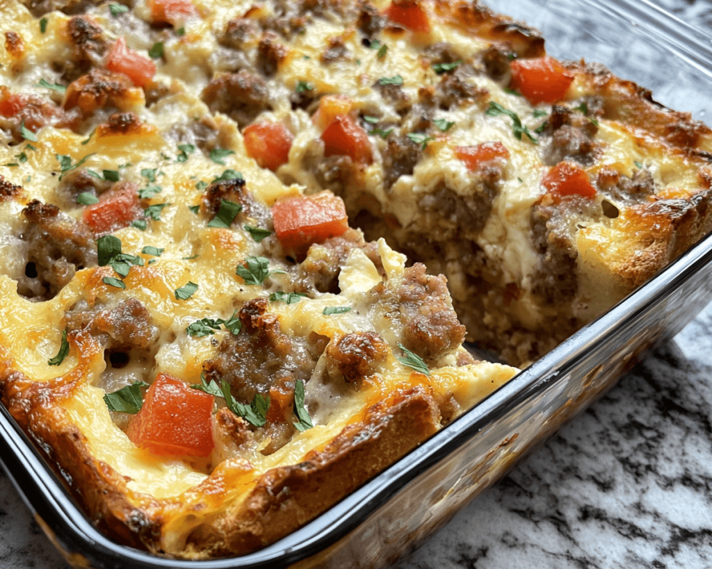 Holiday Breakfast Strata