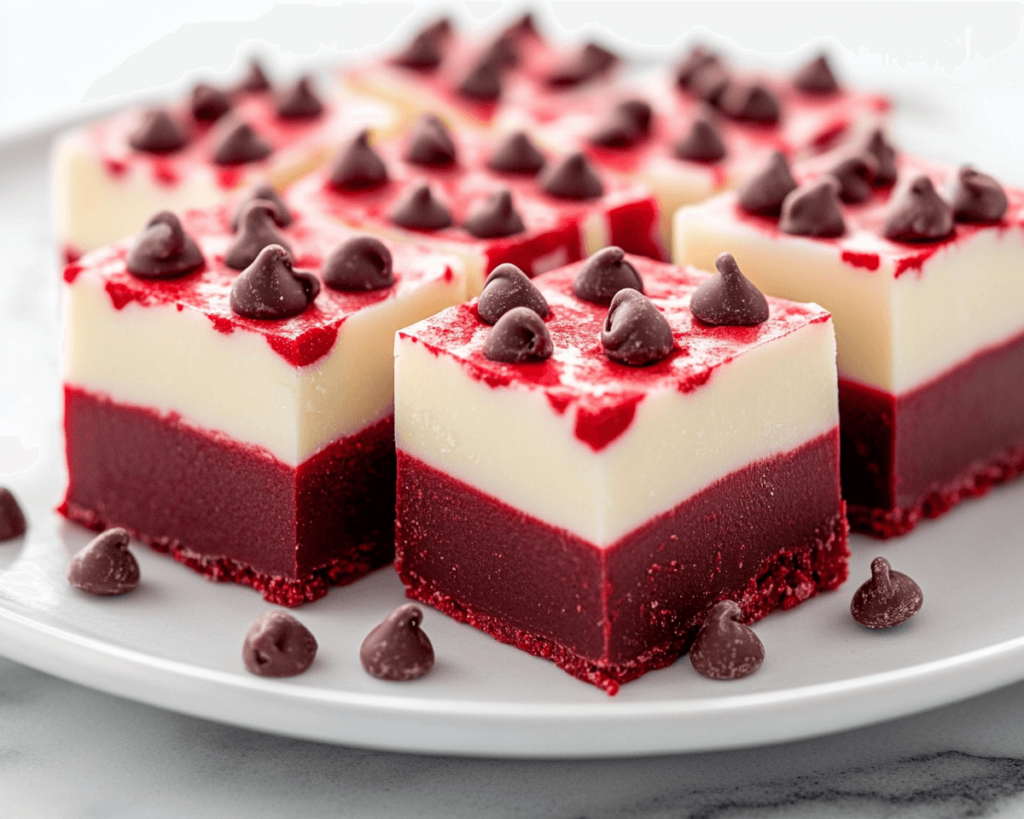 Red Velvet Fudge