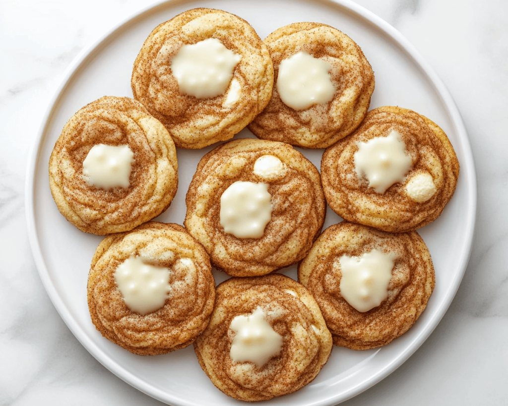 White Chocolate Chai Snickerdoodles