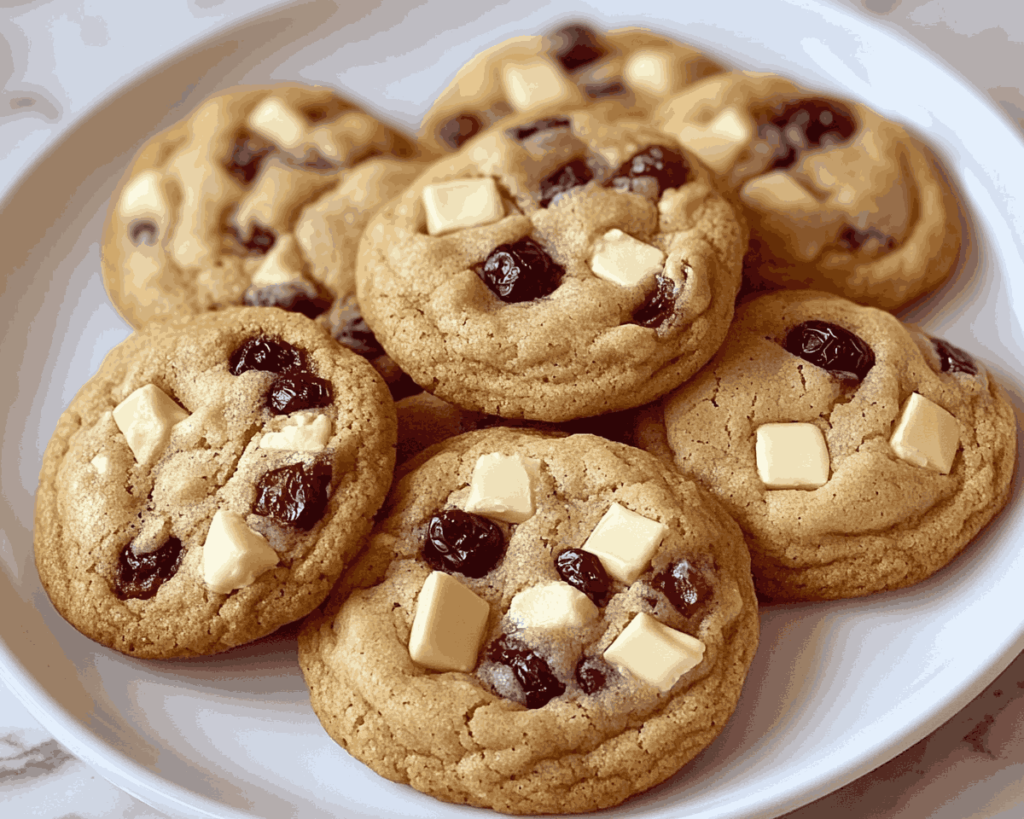 White Chocolate Cranberry Cookies