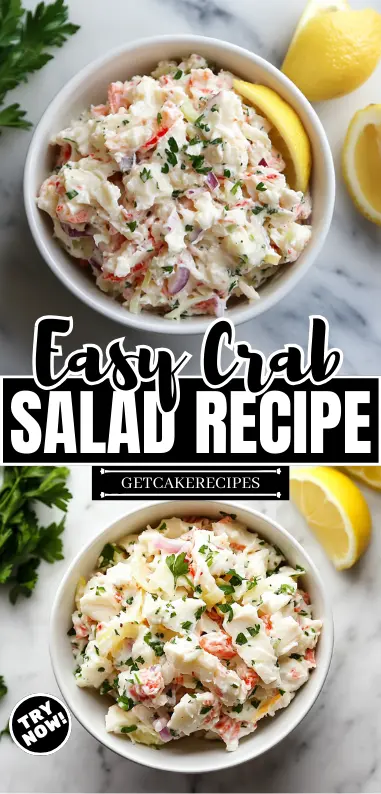 Easy Crab Salad Recipe