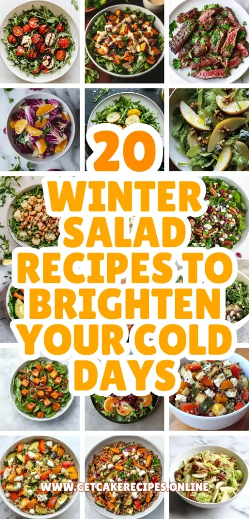 20 Winter Salad Recipes to Brighten Your Cold Days