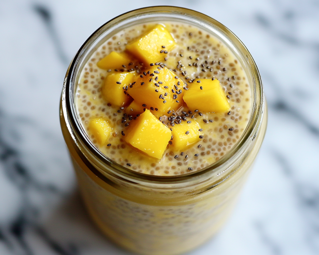 Chia Seed Pudding with Mango