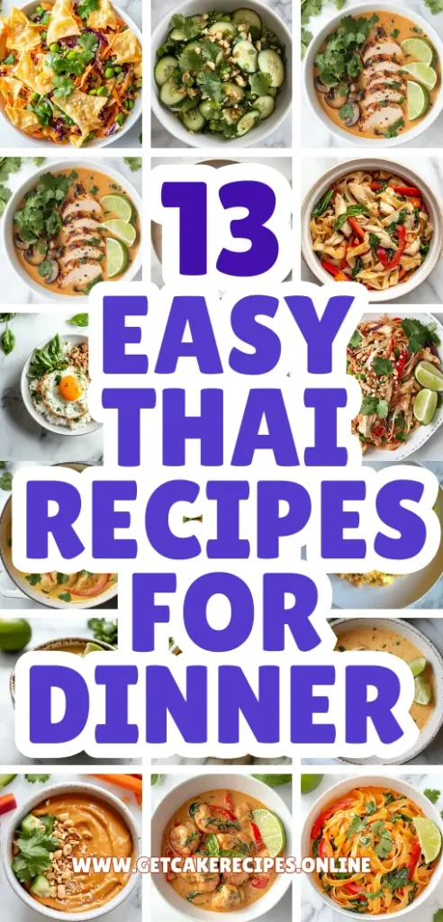 13 Easy Thai Recipes for Dinner 