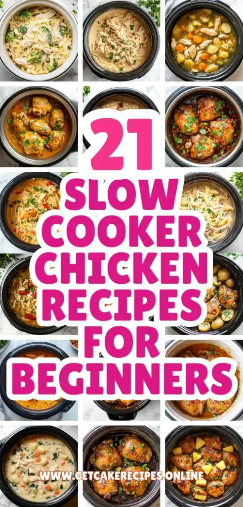 21 Slow Cooker Chicken Recipes for Beginners