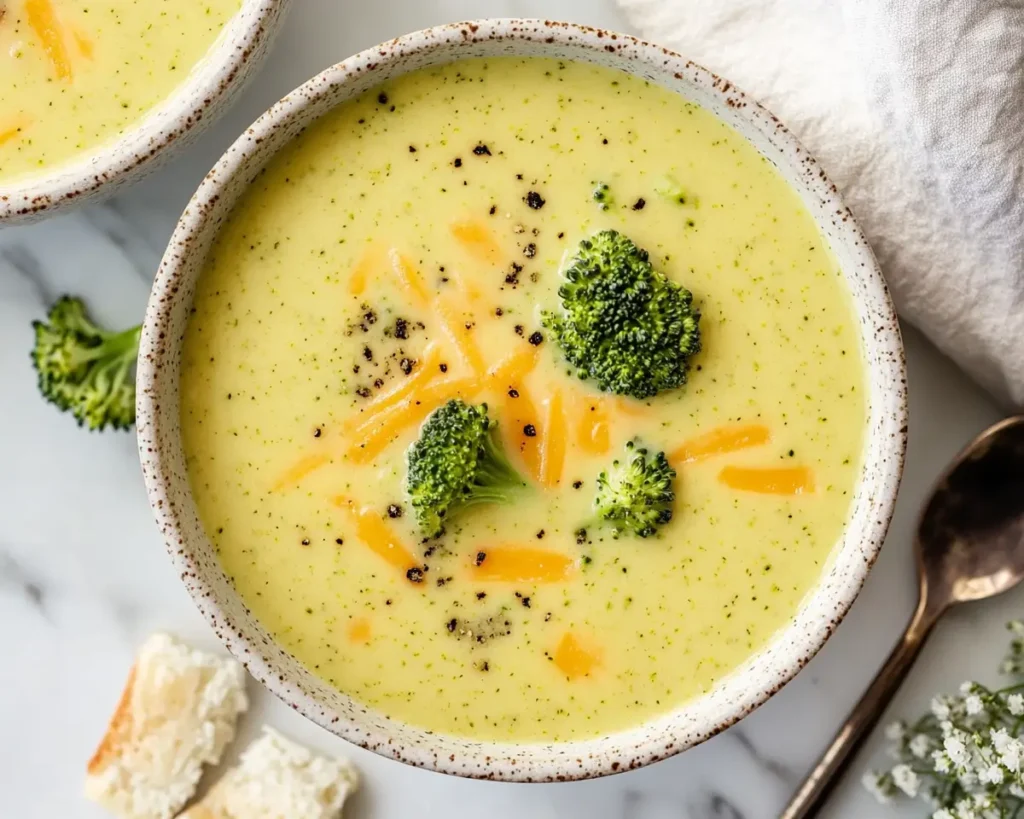 Copycat Panera Broccoli Cheddar Soup Recipe