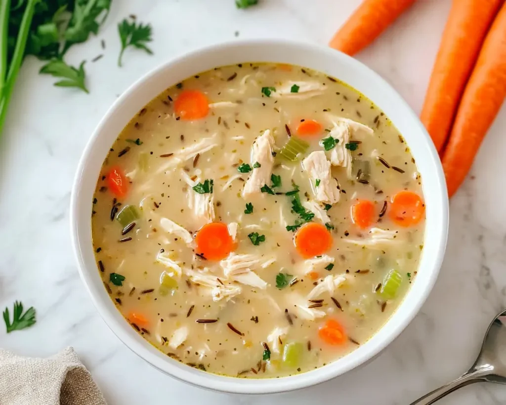 Copycat Panera Chicken And Wild Rice Soup Recipe