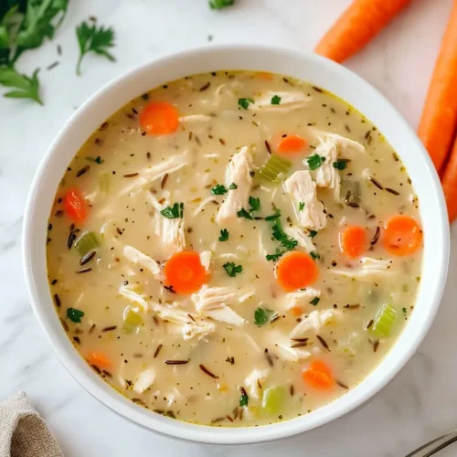 Copycat Panera Chicken And Wild Rice Soup Recipe