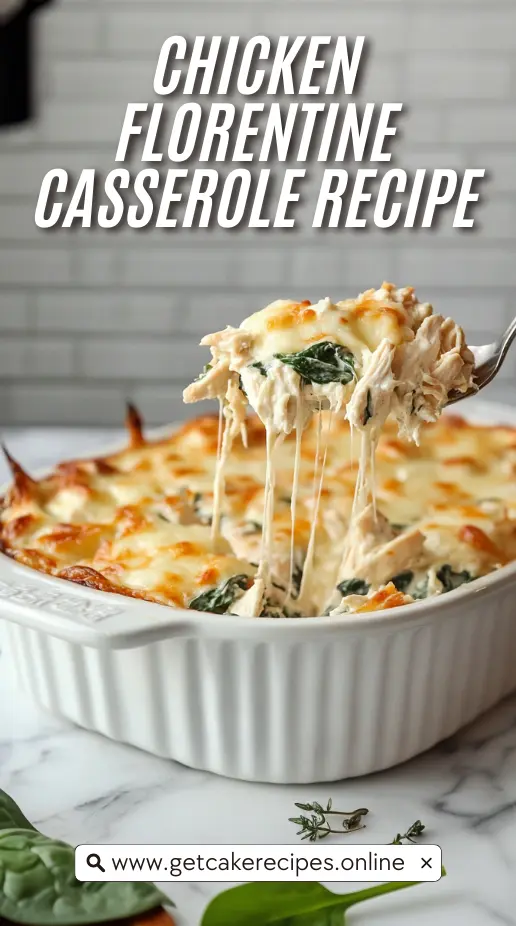 Creamy Chicken Florentine Casserole Recipe