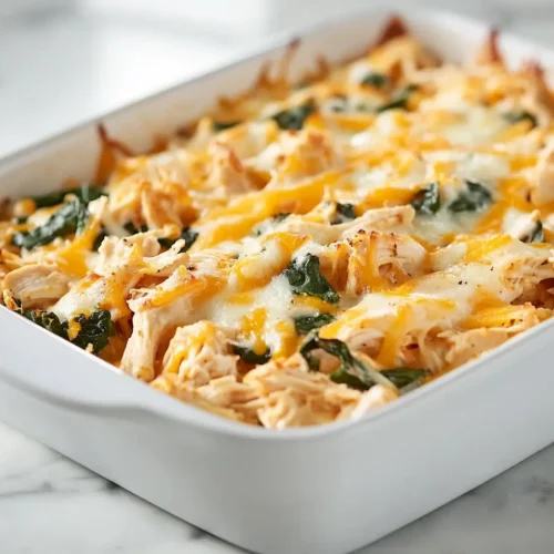 Creamy Chicken Florentine Casserole Recipe