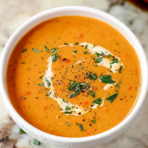 Creamy Tomato Basil Soup Recipe