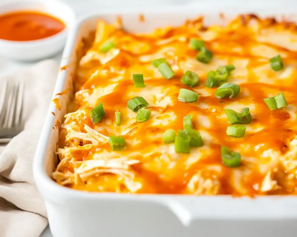 Delicious Buffalo Chicken Casserole Recipe