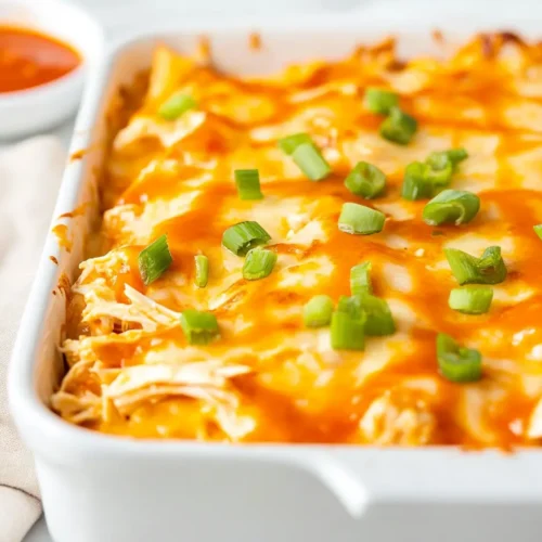 Delicious Buffalo Chicken Casserole Recipe