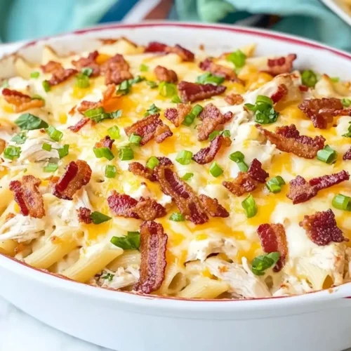 Easy Chicken Bacon Ranch Casserole Recipe