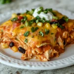 Easy Chicken Enchilada Casserole Recipe