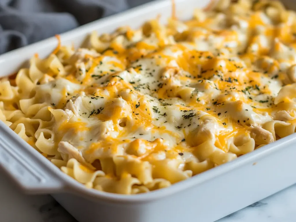 Easy Chicken Noodle Casserole Recipe