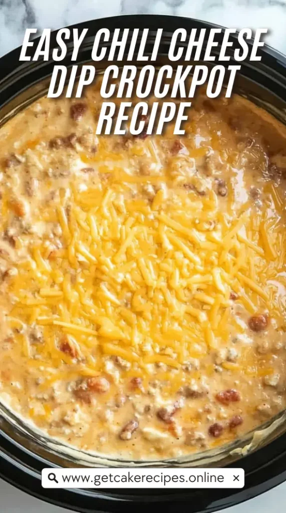 Easy Chili Cheese Dip Crockpot Recipe