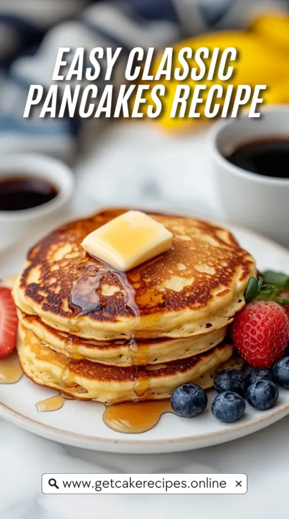 Easy Classic Pancakes Recipe