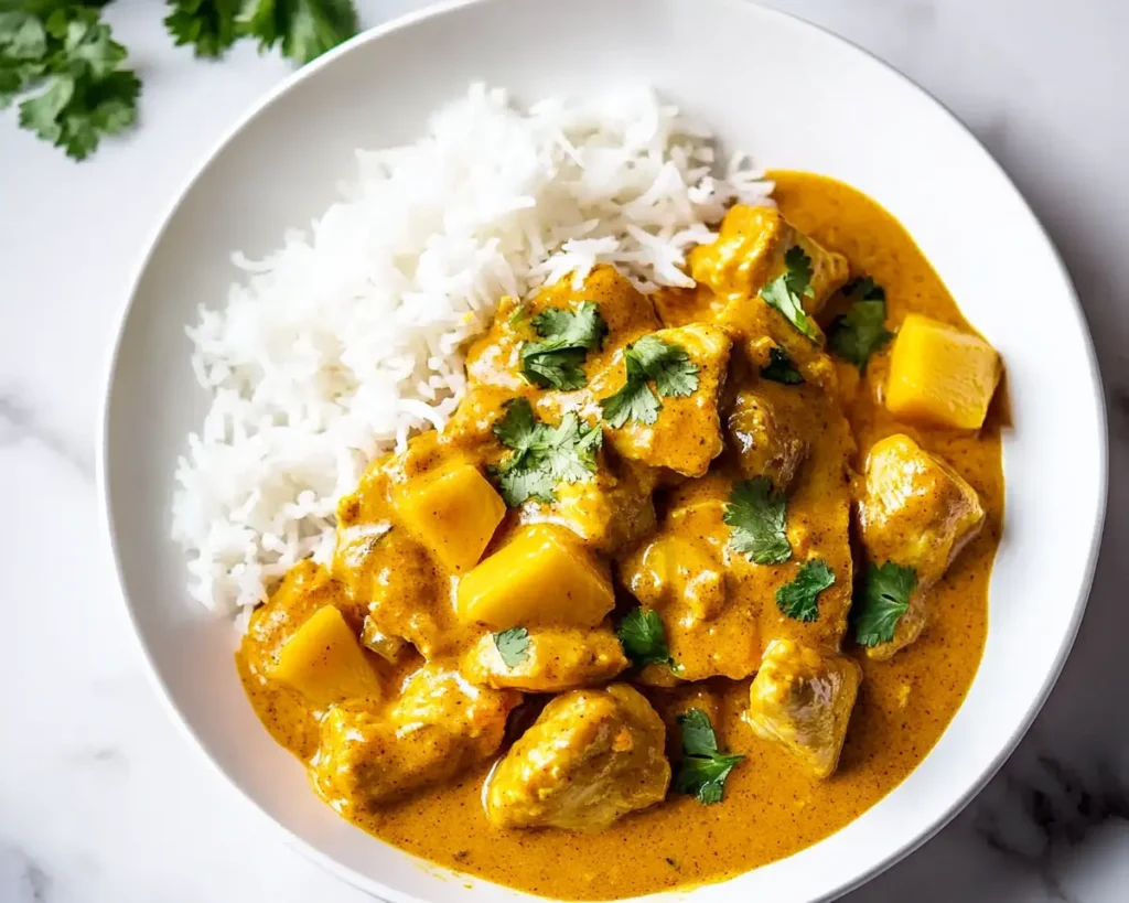 Easy Mango Chicken Curry Recipe