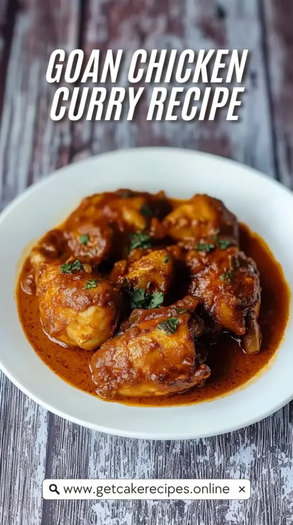 Goan Chicken Curry Recipe