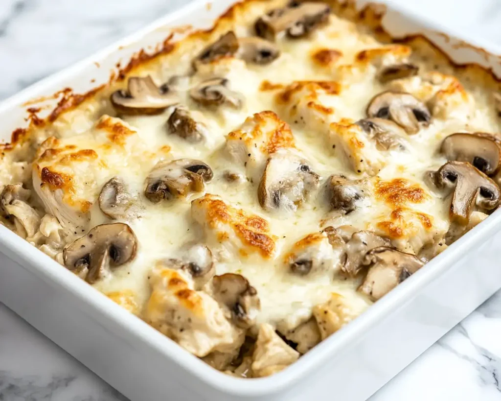 Quick Chicken and Mushroom Casserole Recipe