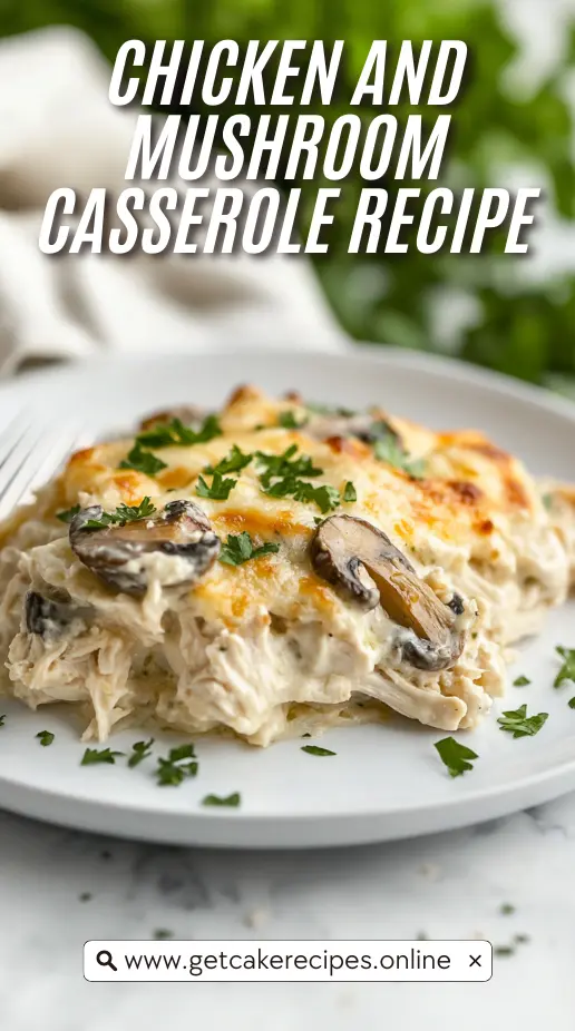 Quick Chicken and Mushroom Casserole Recipe