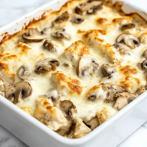 Quick Chicken and Mushroom Casserole Recipe