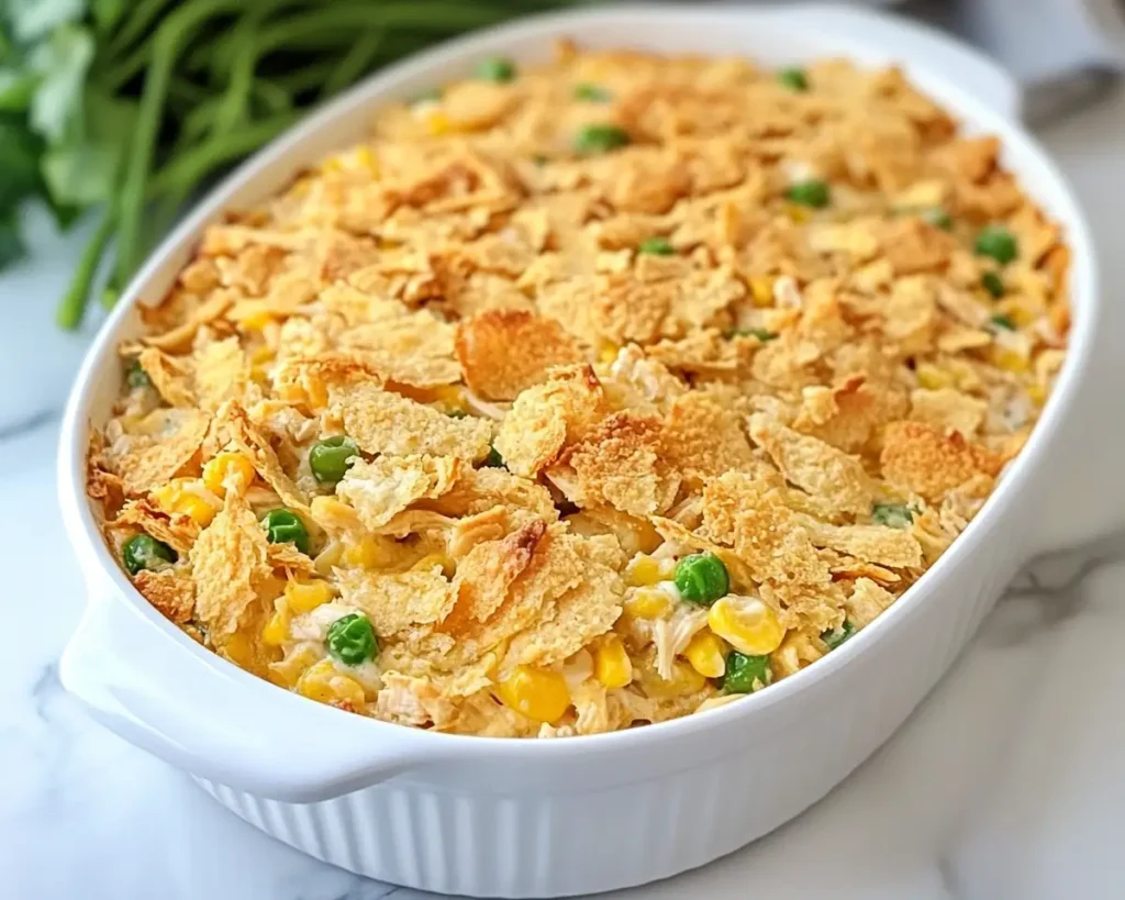 Quick Chicken and Stuffing Casserole Recipe