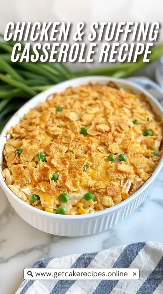 Quick Chicken and Stuffing Casserole Recipe