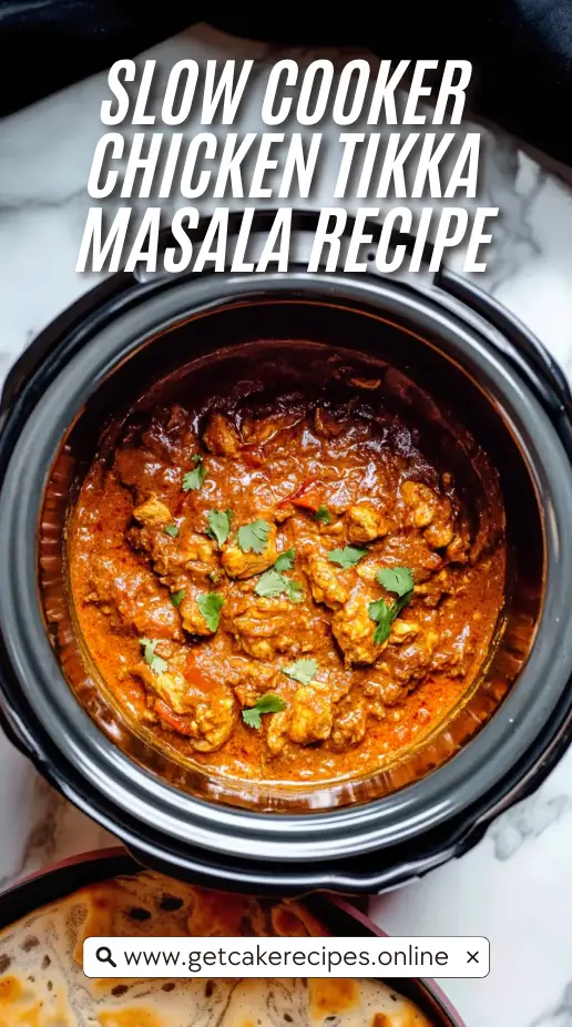 Slow Cooker Chicken Tikka Masala Recipe