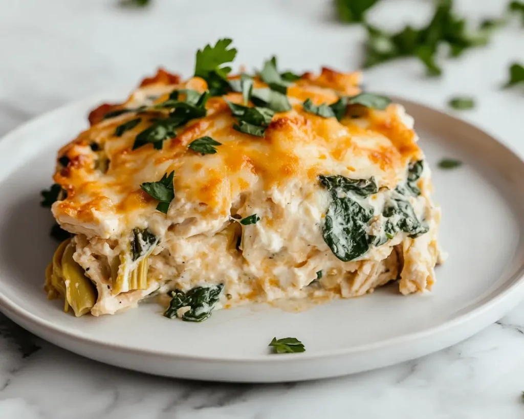 Spinach and Artichoke Chicken Casserole Recipe