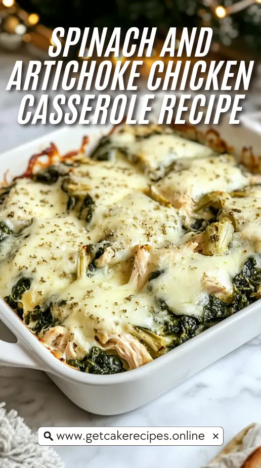 Spinach and Artichoke Chicken Casserole Recipe