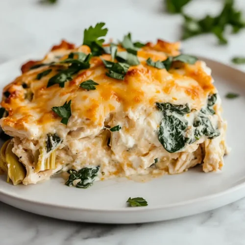 Spinach and Artichoke Chicken Casserole Recipe