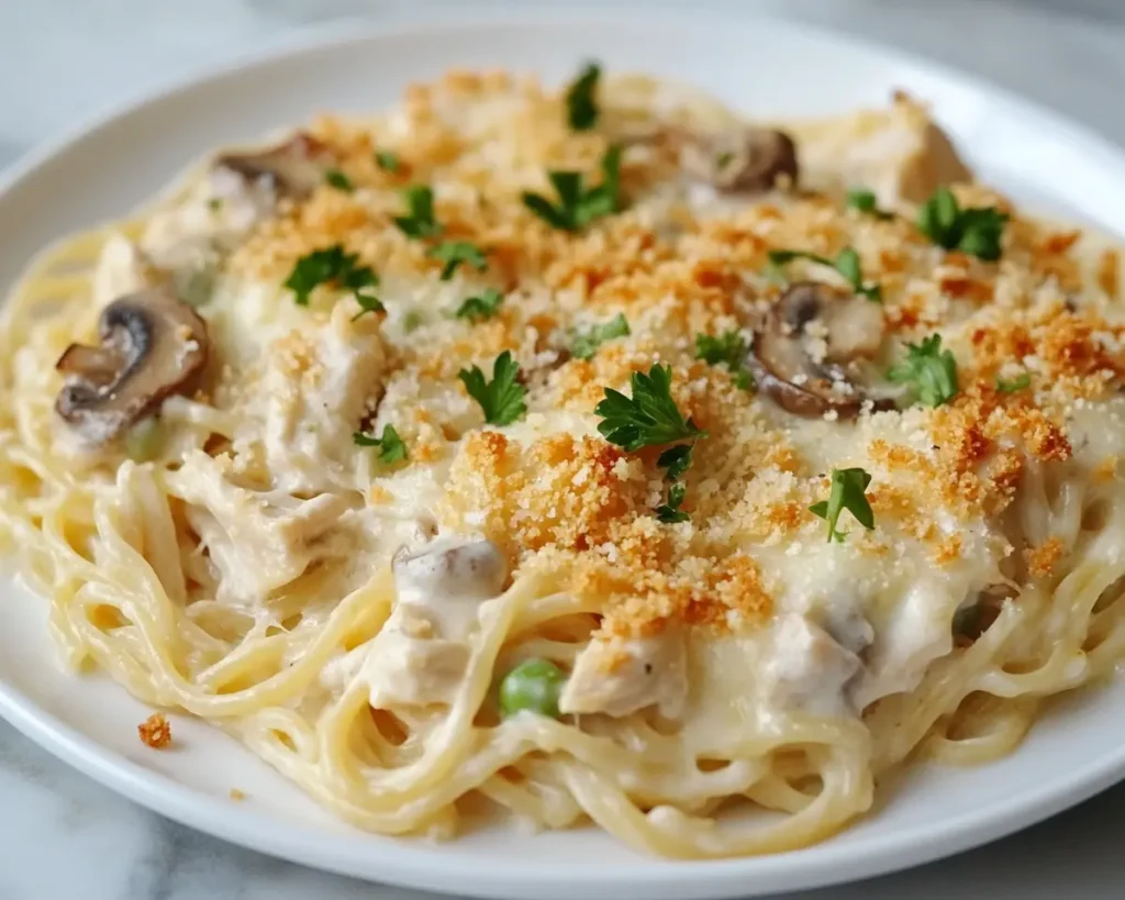 The Best Chicken Tetrazzini Casserole Recipe