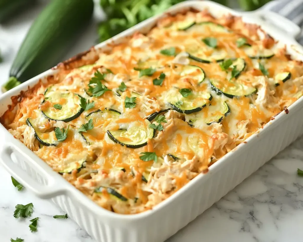 The Best Chicken Zucchini Casserole Recipe