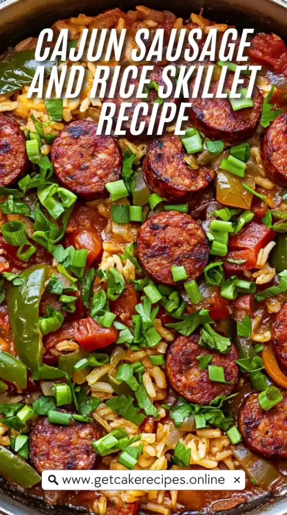 Cajun Sausage and Rice Skillet Recipe