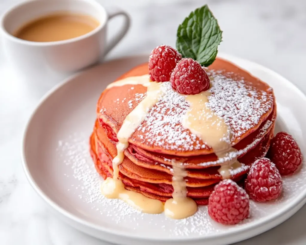 Easy Red Velvet Pancakes Recipe