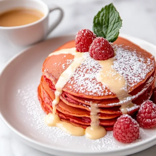 Easy Red Velvet Pancakes Recipe