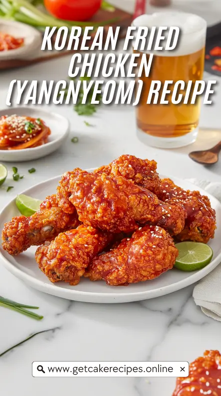 Korean Fried Chicken (Yangnyeom) Recipe