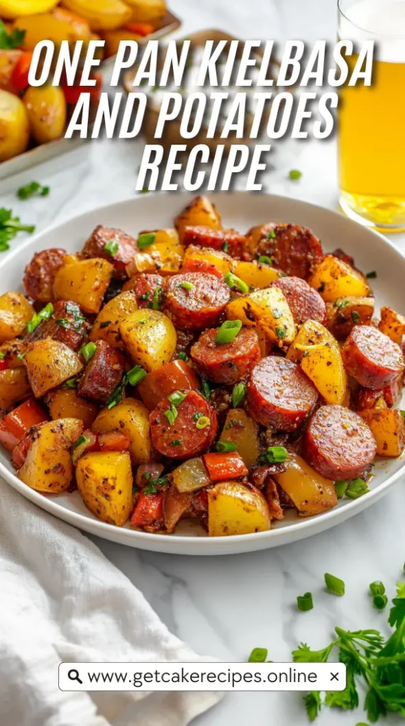 One Pan Kielbasa and Potatoes Recipe