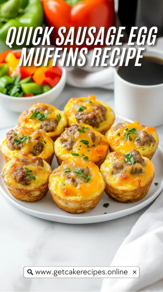 Quick Sausage Egg Muffins Recipe