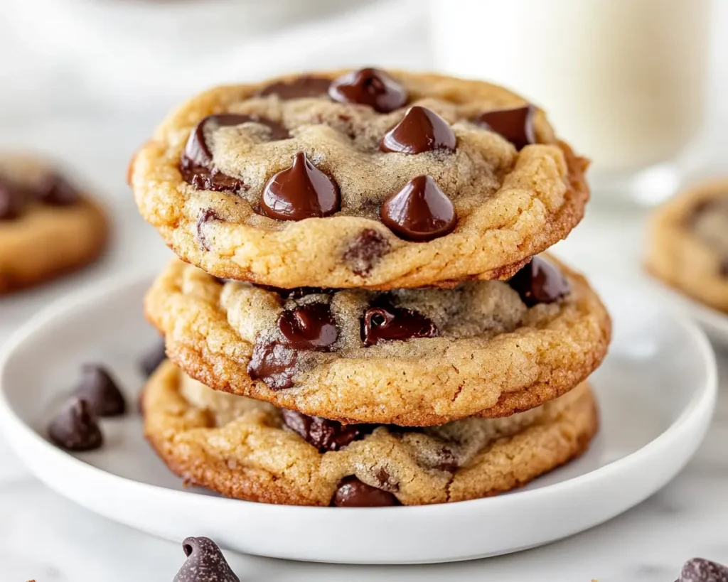 Soft and Chewy Chocolate Chip Cookies