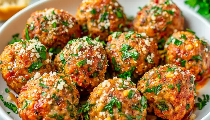 The Best Baked Turkey Meatballs