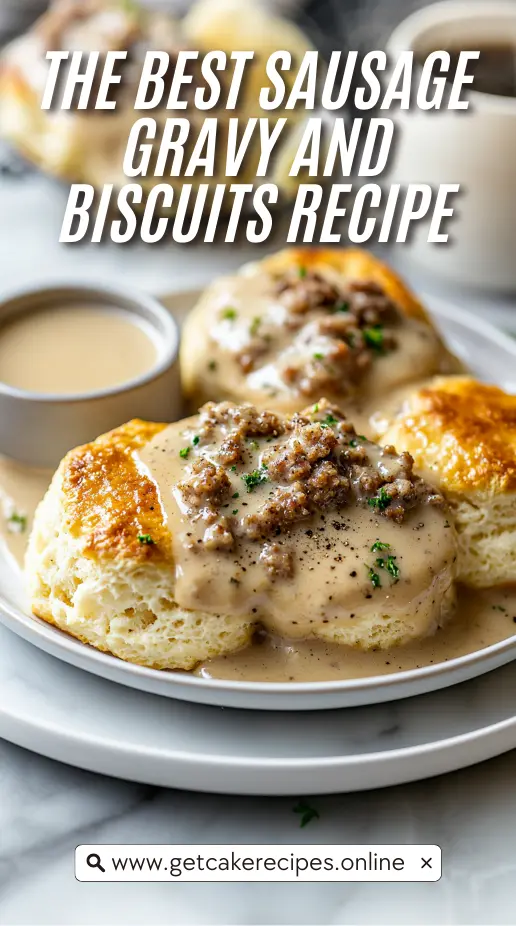 The Best Sausage Gravy and Biscuits Recipe