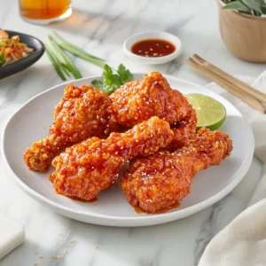 Korean Fried Chicken (Yangnyeom) Recipe